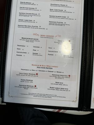   at Saffron Indian Cuisine in Cary