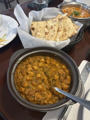 Channa masala  at Saffron Indian Cuisine in Cary