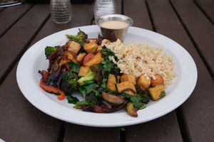  at GoodLife Cafe and Bakery in Mendocino