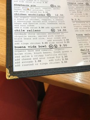 Vegan bowl at GoodLife Cafe and Bakery in Mendocino