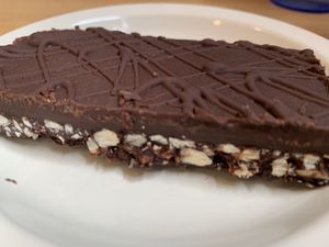 Chocolate bar at GoodLife Cafe and Bakery in Mendocino
