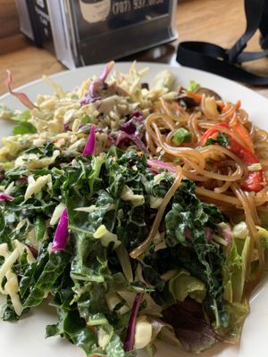 Trio salad  at GoodLife Cafe and Bakery in Mendocino