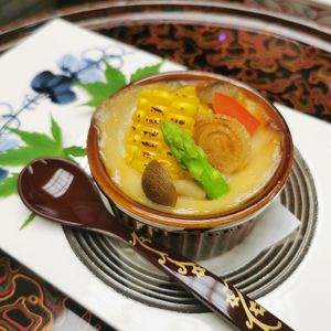 Vegan gratin with seasonal vegetables at Shisui - 割烹思水 in Kagoshima