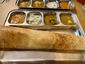 Masala dosa   at Love Dosa in Inverness