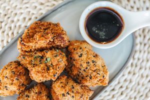 Couve-flor Panada  at Alma Veg  in Carcavelos