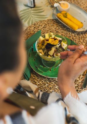 Tropical Ceviche   at Alma Veg  in Carcavelos