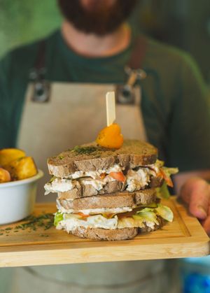   at Alma Veg  in Carcavelos