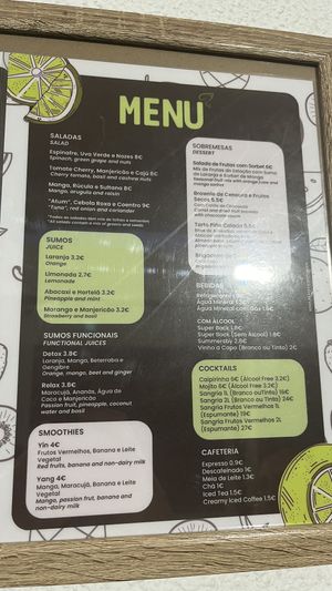   at Alma Veg  in Carcavelos