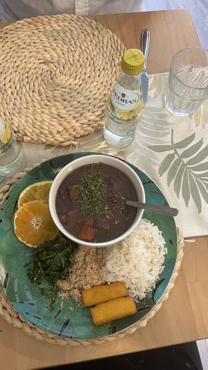 Brazilian Feijoada   at Alma Veg  in Carcavelos