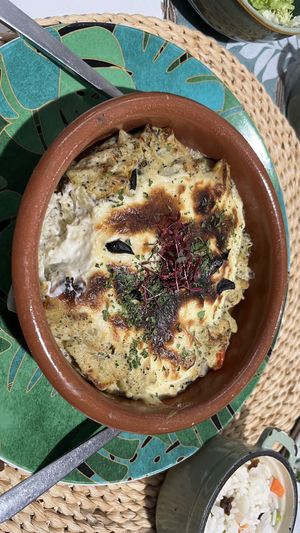 “Bacalhoada” Christmas special menu   at Alma Veg  in Carcavelos