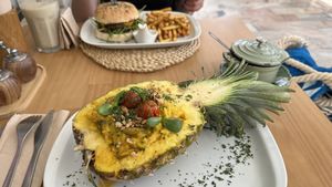   at Alma Veg  in Carcavelos