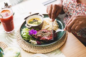   at Alma Veg  in Carcavelos