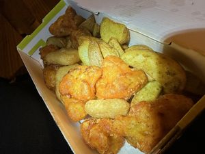 vegan box  at World of Pizza in Halle