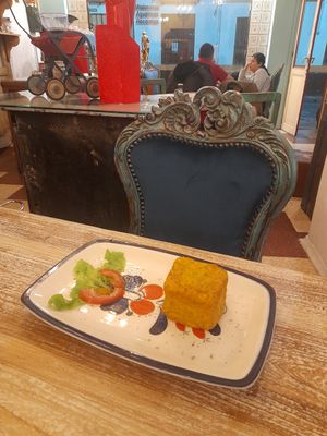 Bolón de verde al cuadrado at Los Padmitos - San Marcos in Quito