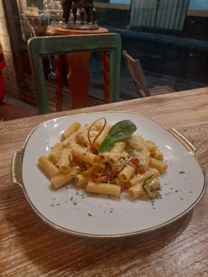 Macarrones a la crema at Los Padmitos - San Marcos in Quito