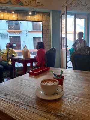 Cafeteria at Los Padmitos - San Marcos in Quito