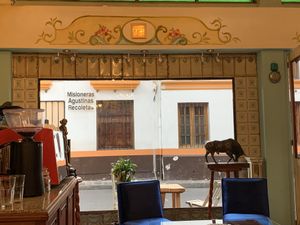 Quirky interior   at Los Padmitos - San Marcos in Quito