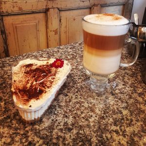 Amaretto & tiramisú 💚 at Los Padmitos - San Marcos in Quito