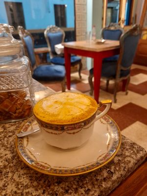 Leche dorada at Los Padmitos - San Marcos in Quito