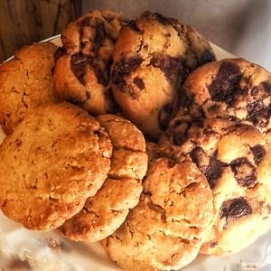 Choco chips de avena o avellana at Los Padmitos - San Marcos in Quito