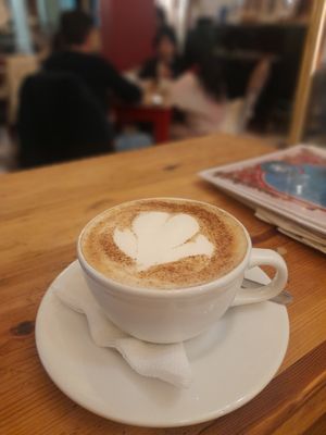 Capuccinno💚 at Los Padmitos - San Marcos in Quito