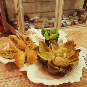 Deli articoke 💚 must try it!!! at Los Padmitos - San Marcos in Quito