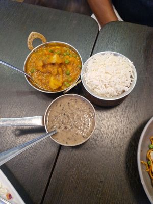 Jogi Tiune curry as part of the set meal for 1 at Aloo Tama Nepalese Restaurant  in South West London