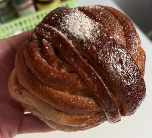 Cardamom scroll  at Bageri in Munich