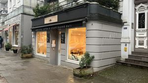   at Café Roots in Hamburg