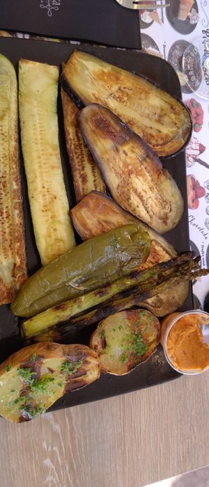 Grillgemüse at Frankfurt La Riera in Calella