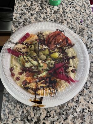 Baba Ghanoush  at Yasmin Vegan Food in Hannover