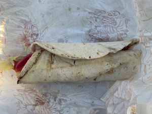 Falafel roll  at Yasmin Vegan Food in Hannover