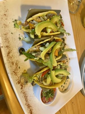 Tacos  at The Green Spoon in La Fortuna