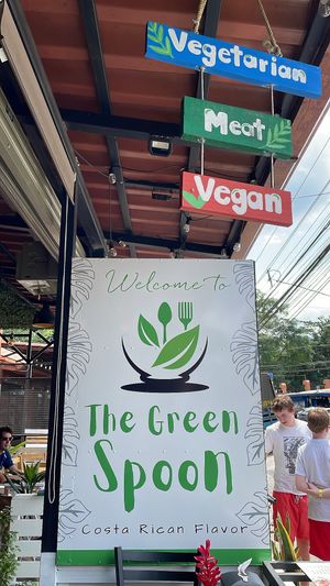   at The Green Spoon in La Fortuna