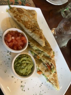 Quesedillas   at The Green Spoon in La Fortuna