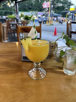   at The Green Spoon in La Fortuna