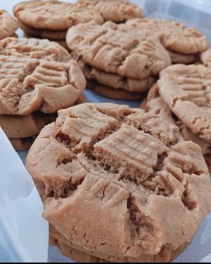 Wow Vegan Treats Peanut Butter Cookies  at Diasporan Soul in Baltimore
