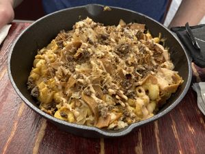 Reuben mac and cheese  at UnBEETable  in Schenectady