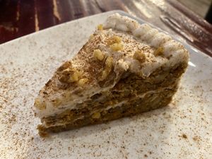 Carrot cake  at UnBEETable  in Schenectady