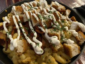 Chicken Bacon Ranch Mac and Cheese  at UnBEETable  in Schenectady