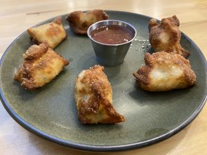 Crab Rangoons  at UnBEETable  in Schenectady