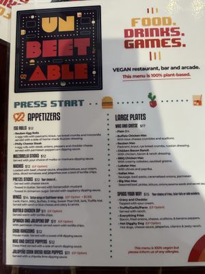 Menu  at UnBEETable  in Schenectady