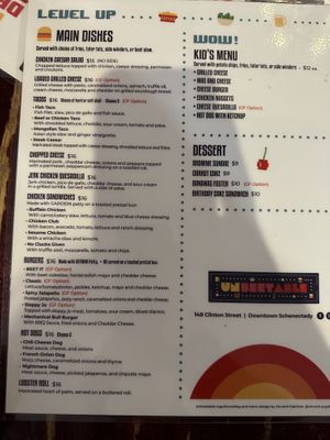 Menu  at UnBEETable  in Schenectady