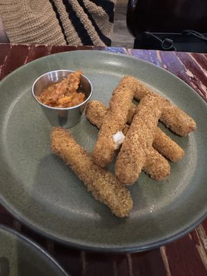 Mozzarella sticks with marinara  at UnBEETable  in Schenectady