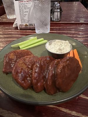 BBQ wings with ranch  at UnBEETable  in Schenectady