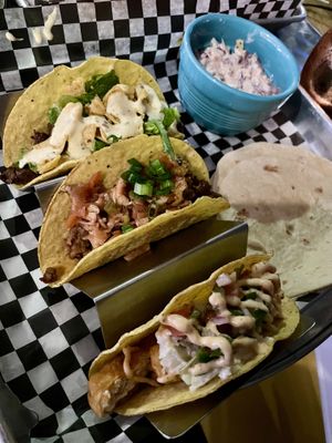 Taco trio  at UnBEETable  in Schenectady