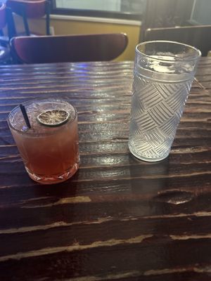 This was on the Fall Cocktails Menu it is a Pear Fig Margarita. Also amazing!!  at UnBEETable  in Schenectady