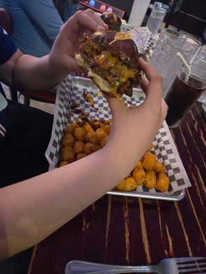 Chili fries burger at UnBEETable  in Schenectady