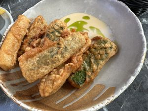 Zucchini Frite   at Tribe Malta in Valletta