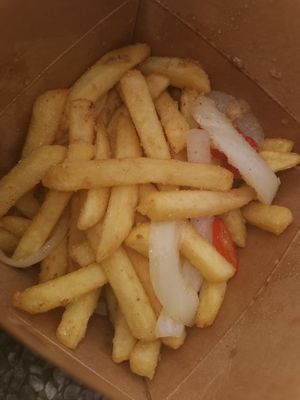 Salt n chilli chips at Ho Lee Fook  in Glasgow